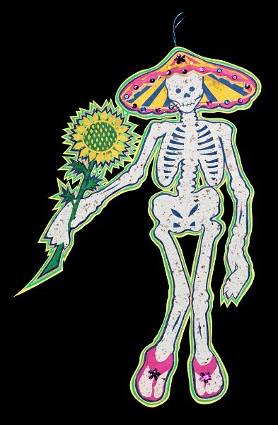 Skeletonwith Flower1